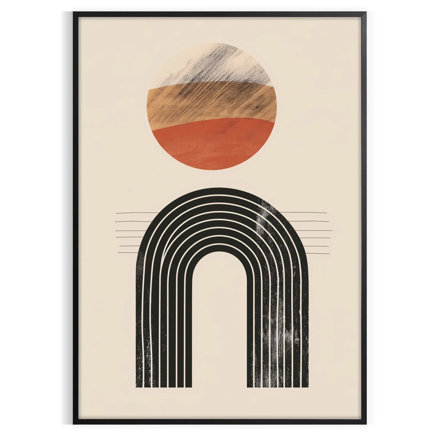 space Boho Abstract 31 art print stunning piece wall touch bohemian elegance room unique gift decor captivating poster available