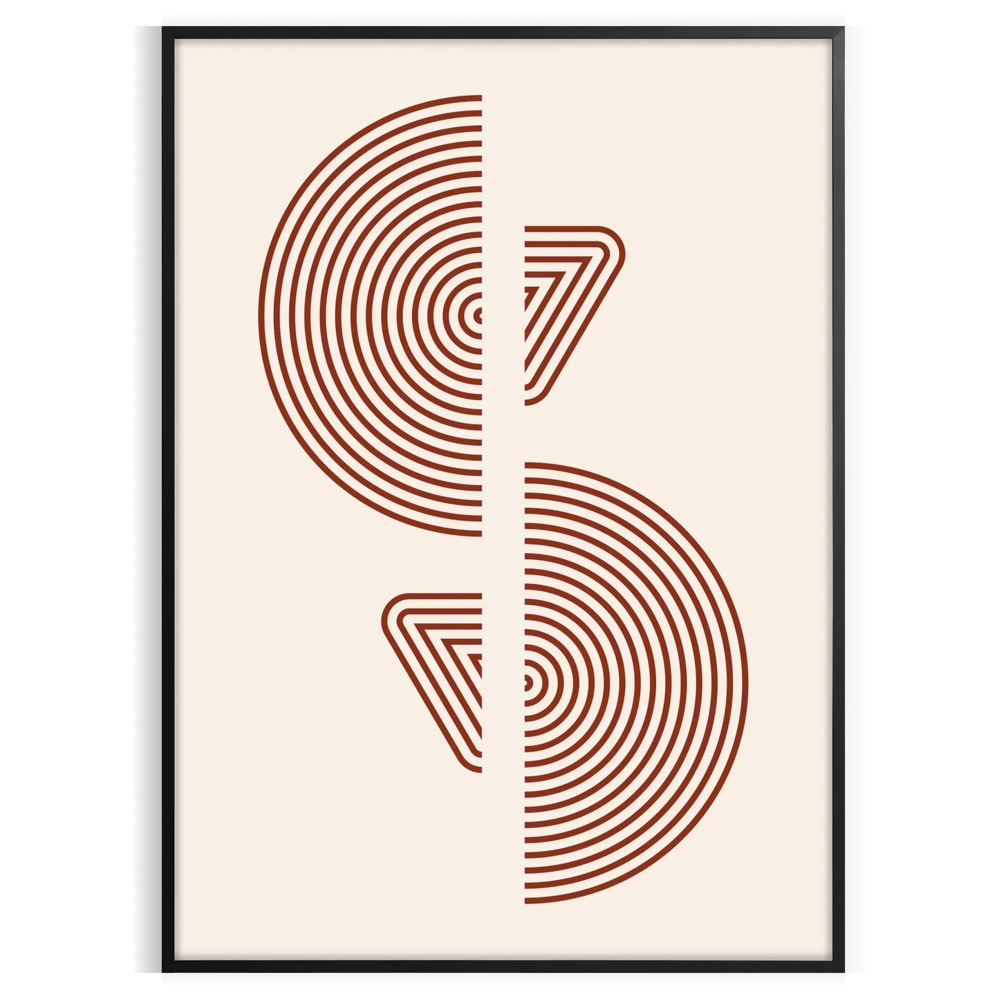 space Boho Abstract 40 poster intricate designs vibrant colors unique wall art experience gift lovers print essence unframed options