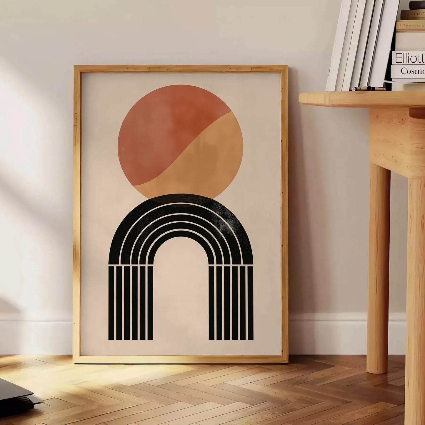 space Boho Abstract 34 poster captivating print blends artistry bohemian flair stunning wall art perfect room ideal gift lovers artwork available