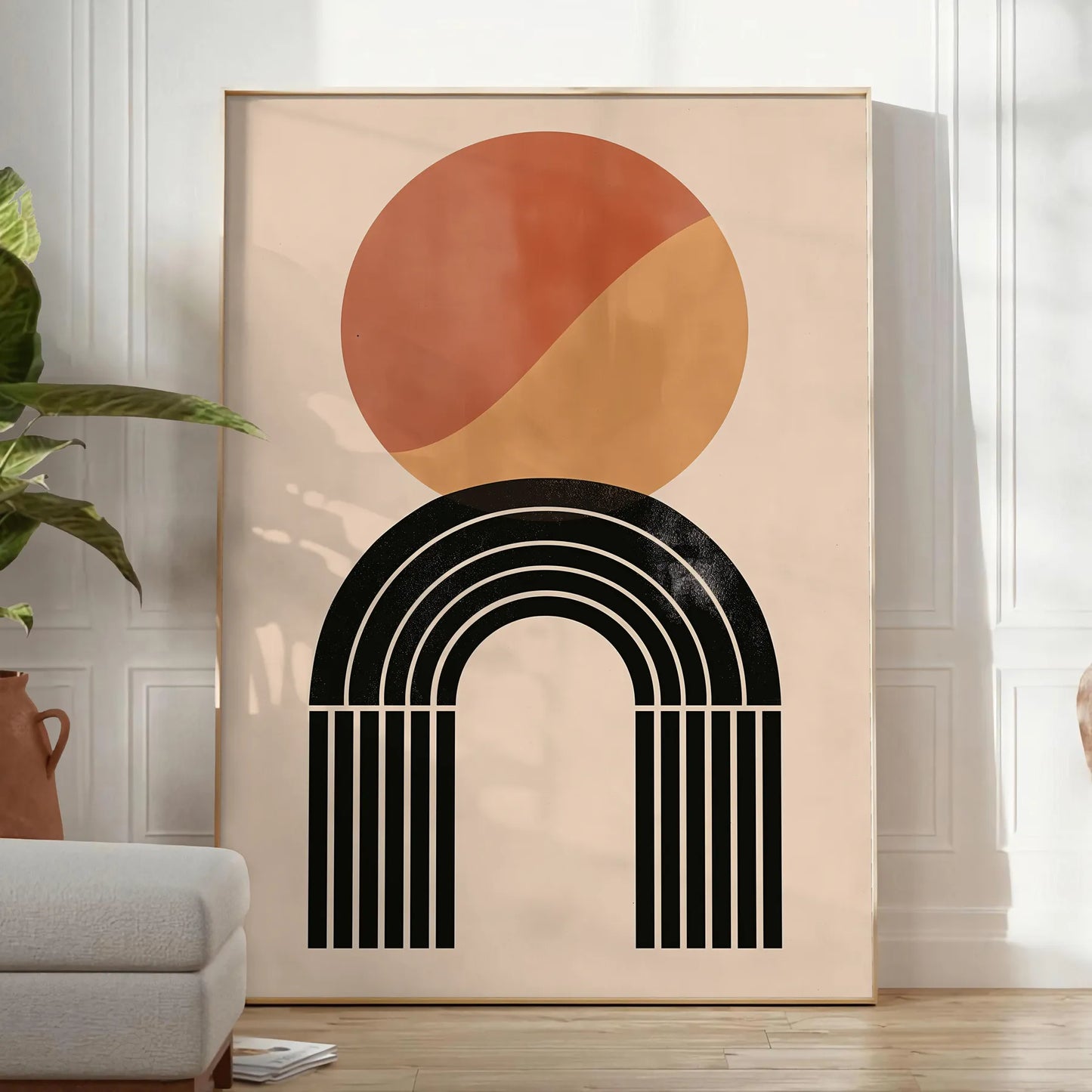 space Boho Abstract 34 poster captivating print blends artistry bohemian flair stunning wall art perfect room ideal gift lovers artwork available