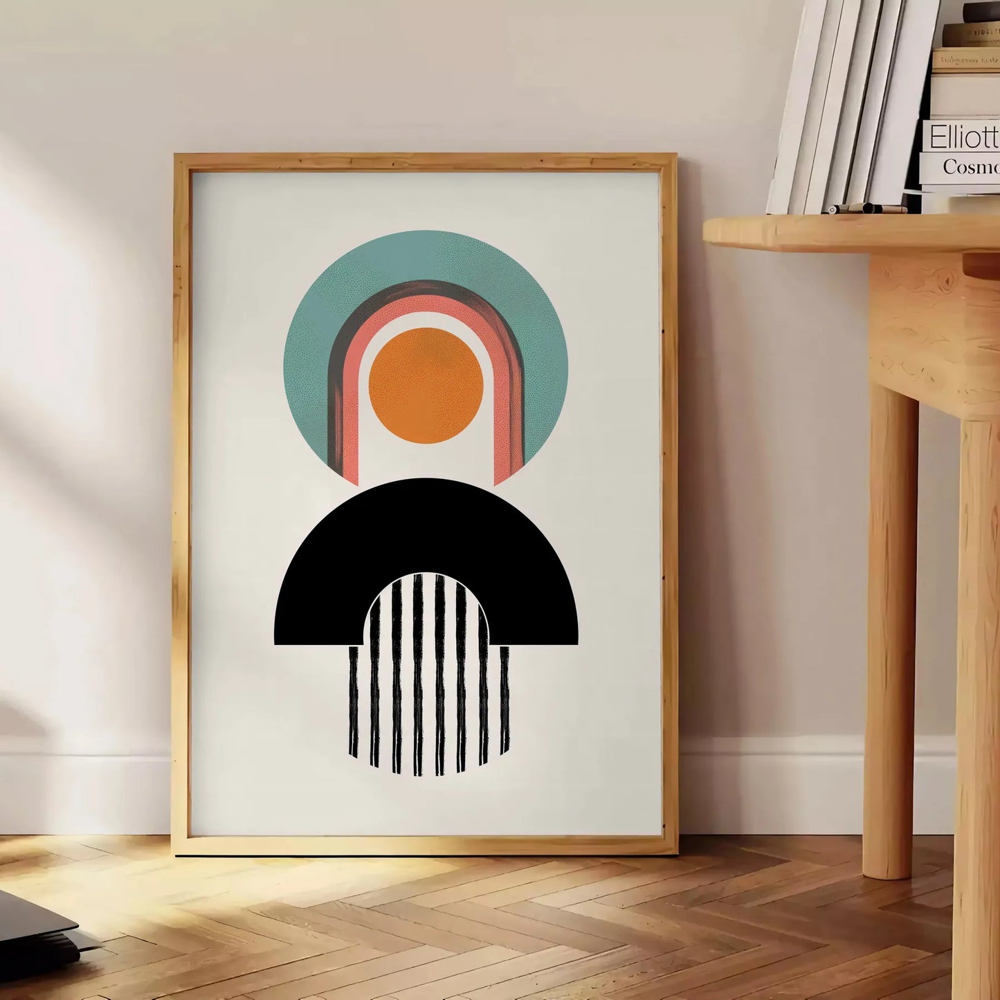 space Boho Wall Art Prints captivating abstract design sophisticated gray black tones stylish poster ideal gift chic addition room decor frameless perfect artwork walls