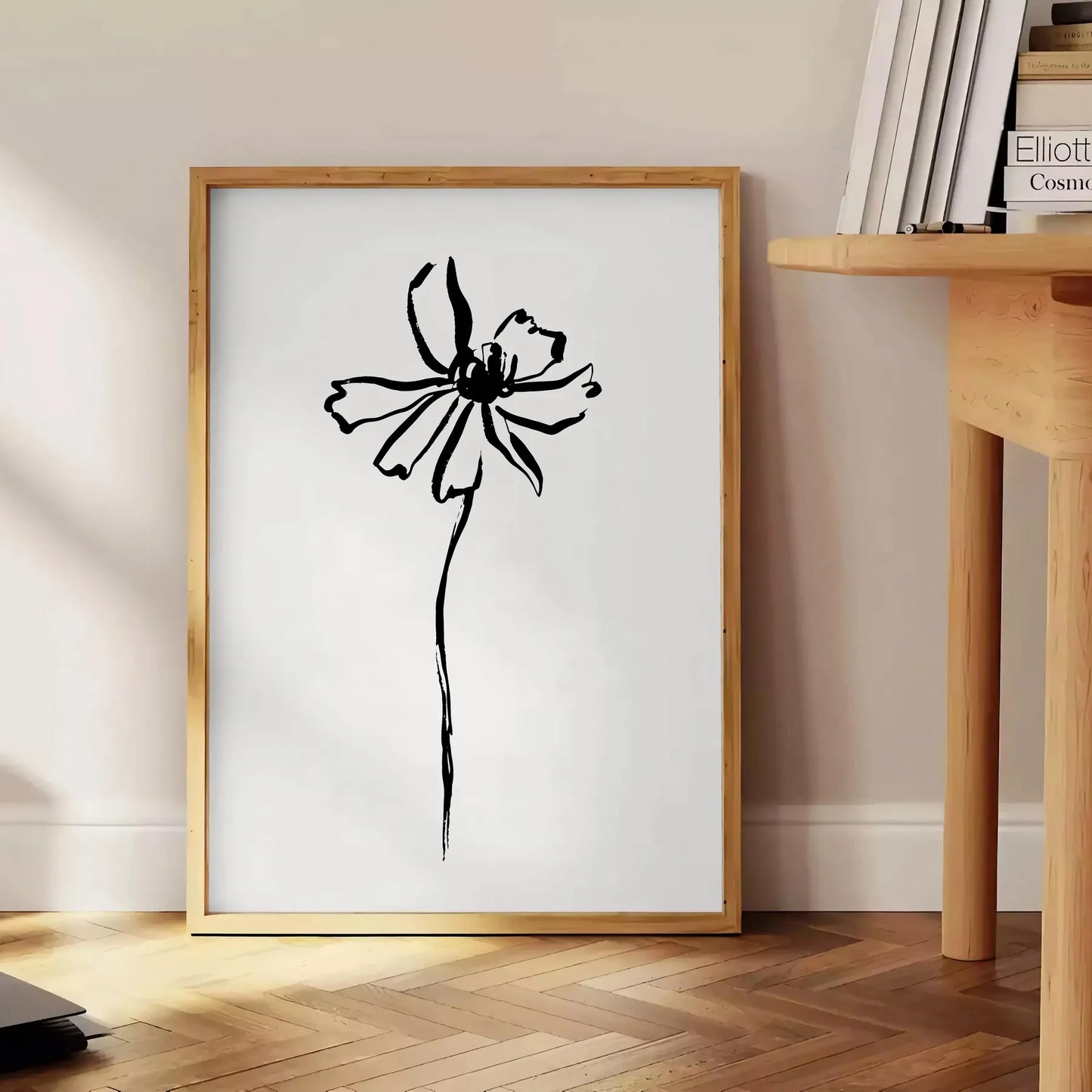 space Boho Abstract 38 wall art chic gray black tones captivating poster modern aesthetics ideal gift home refresh sizes A4 A0 stylish decor