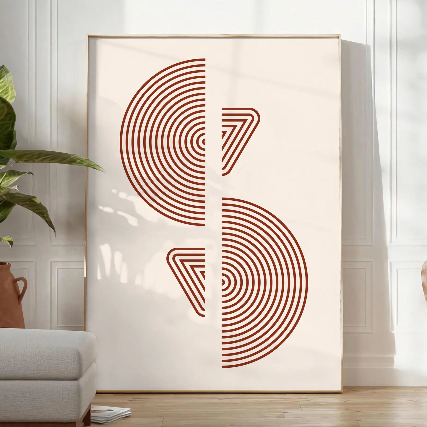 space Boho Abstract 40 poster intricate designs vibrant colors unique wall art experience gift lovers print essence unframed options
