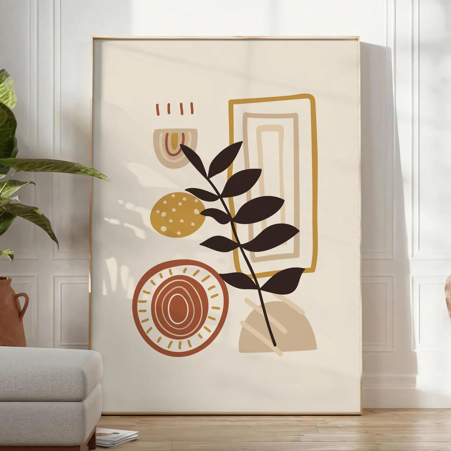 space boho wall art captivating Abstract 46 striking poster perfect artistic flair room thoughtful gift sizes A4 cm A0