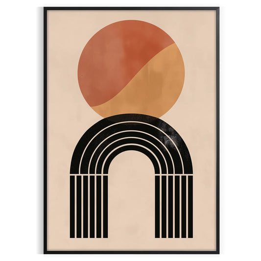 space Boho Abstract 34 poster captivating print blends artistry bohemian flair stunning wall art perfect room ideal gift lovers artwork available