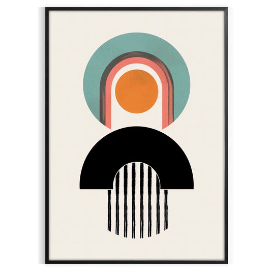 space Boho Wall Art Prints captivating abstract design sophisticated gray black tones stylish poster ideal gift chic addition room decor frameless perfect artwork walls