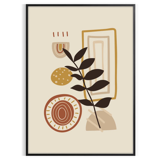 space boho wall art captivating Abstract 46 striking poster perfect artistic flair room thoughtful gift sizes A4 cm A0