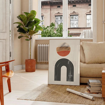 space Boho Abstract 31 art print stunning piece wall touch bohemian elegance room unique gift decor captivating poster available