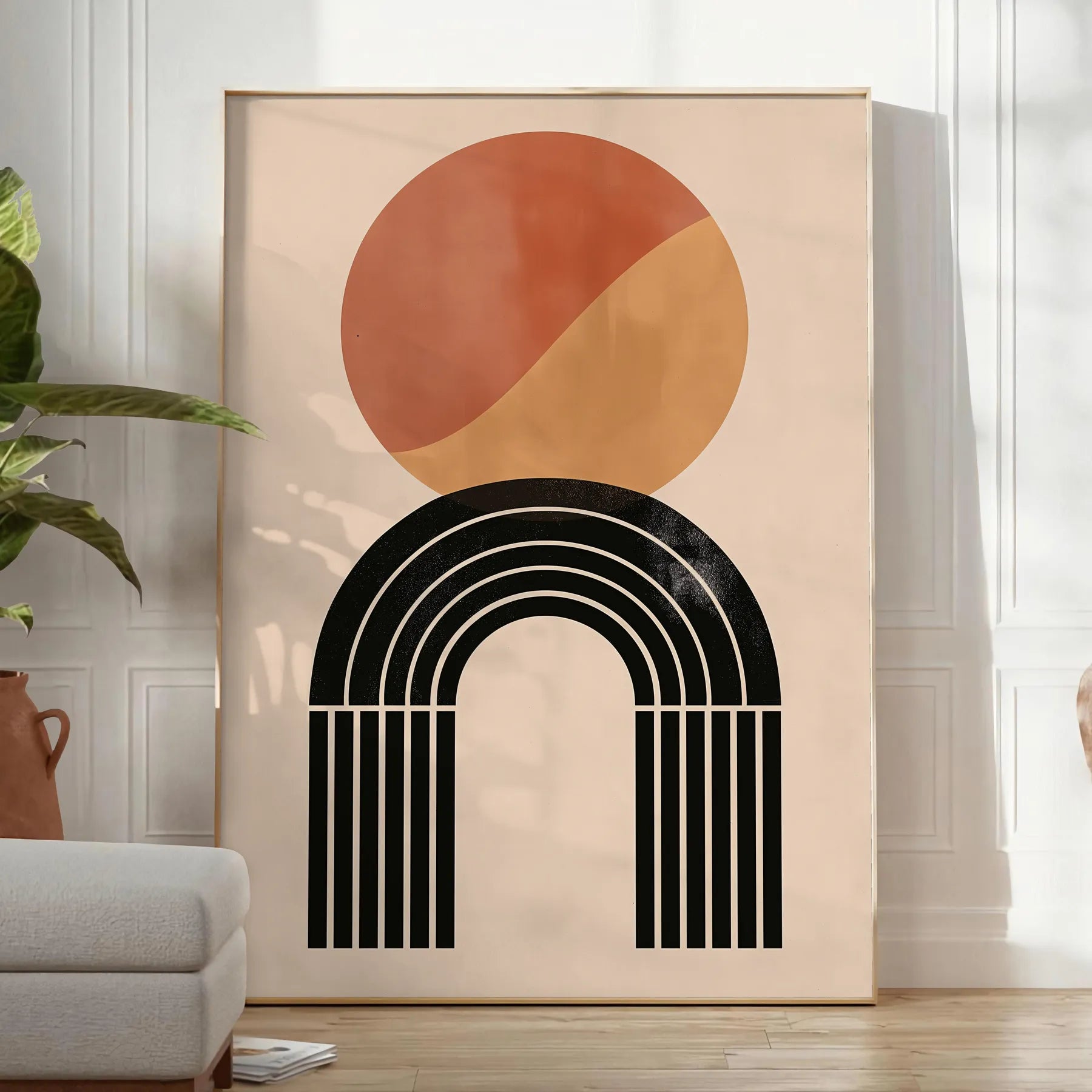 space Boho Abstract 34 poster captivating print blends artistry bohemian flair stunning wall art perfect room ideal gift lovers artwork available