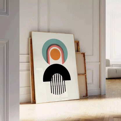 space Boho Wall Art Prints captivating abstract design sophisticated gray black tones stylish poster ideal gift chic addition room decor frameless perfect artwork walls