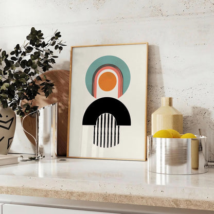space Boho Wall Art Prints captivating abstract design sophisticated gray black tones stylish poster ideal gift chic addition room decor frameless perfect artwork walls